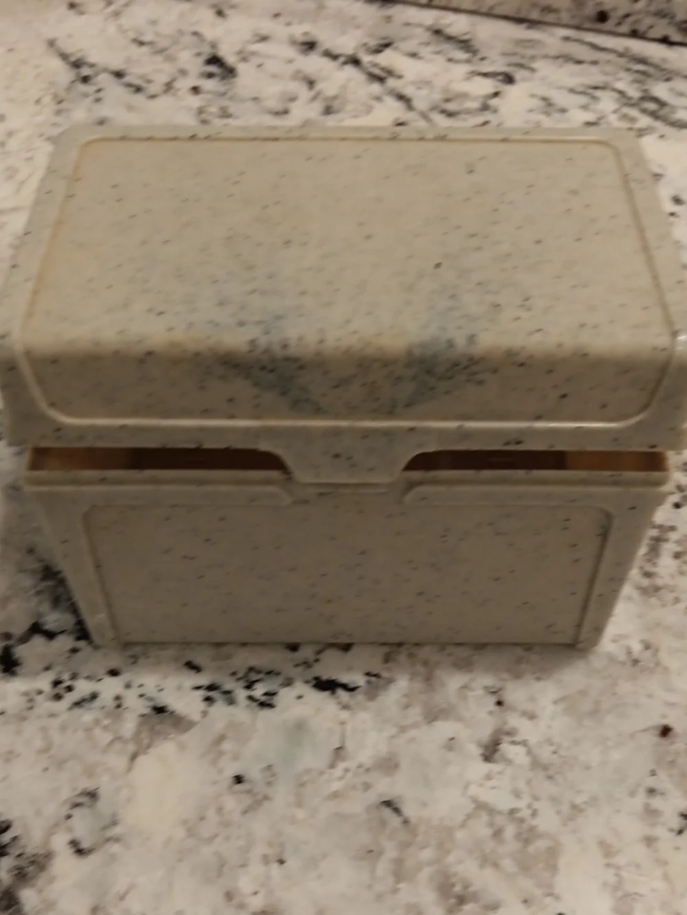 Speckled Beige Storage Box